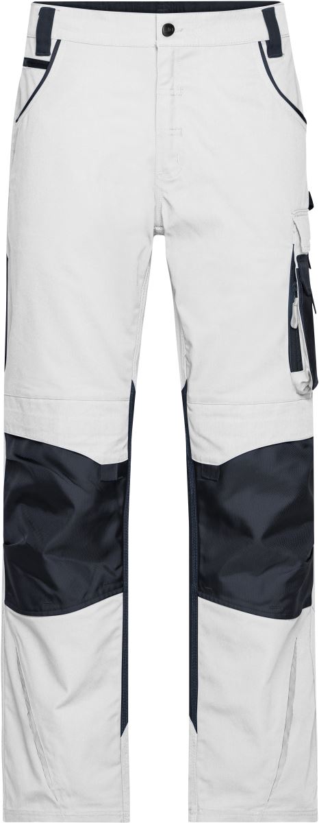 Levně Zimní pracovní kalhoty - Strong - white/carbon