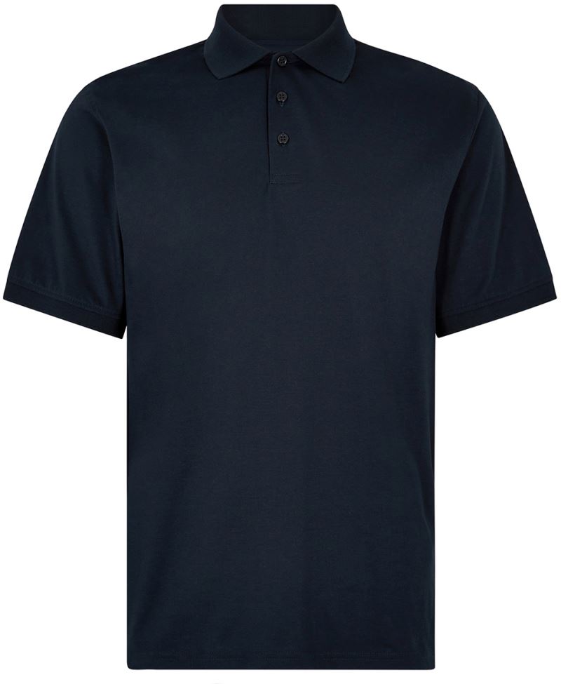 Levně Žerzejové polo "Superwash" - navy
