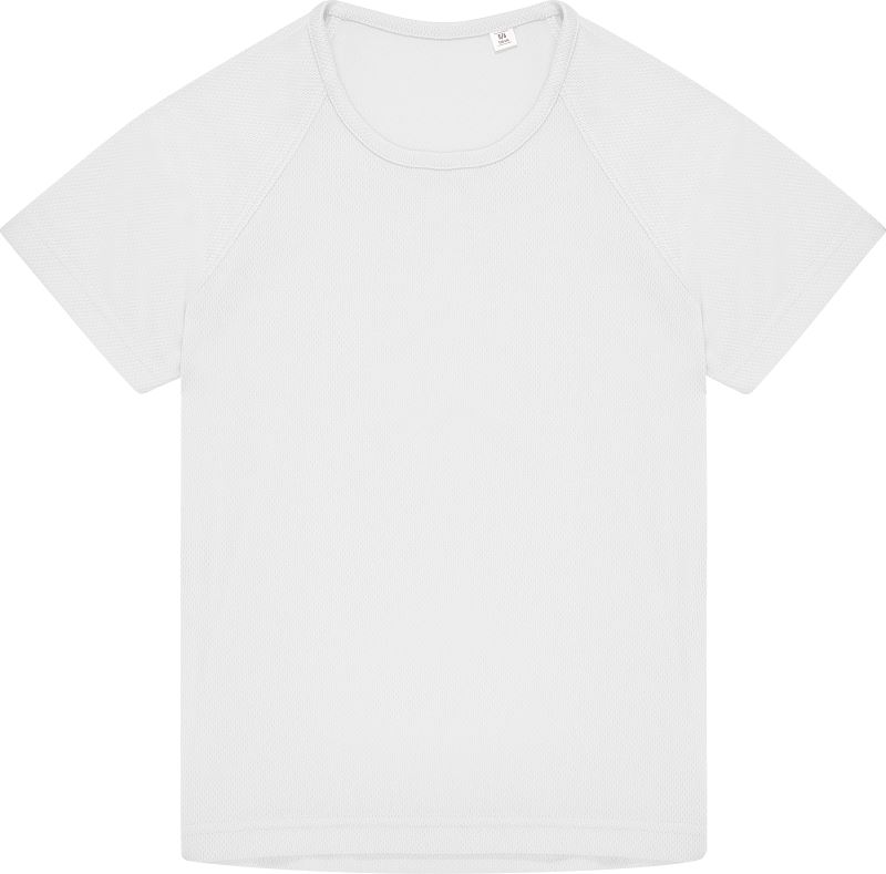 Levně Dětské sportovní tričko "Active" - white