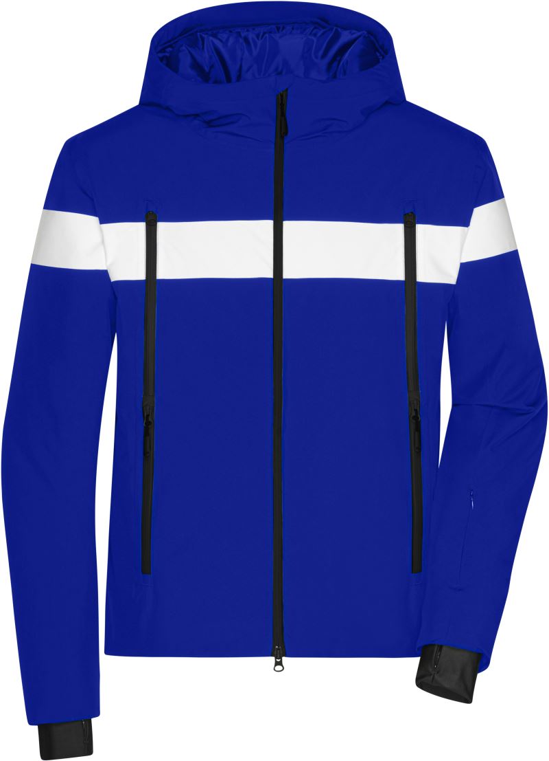 Levně Pánská zimní sportovní bunda - electric blue/white