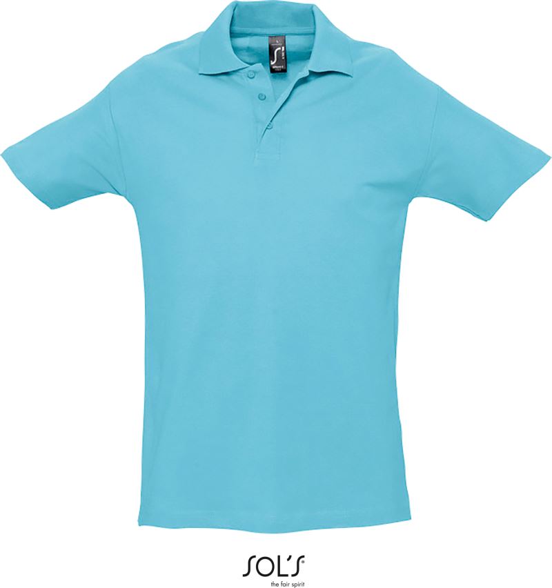 Levně Piqué polo - atoll blue