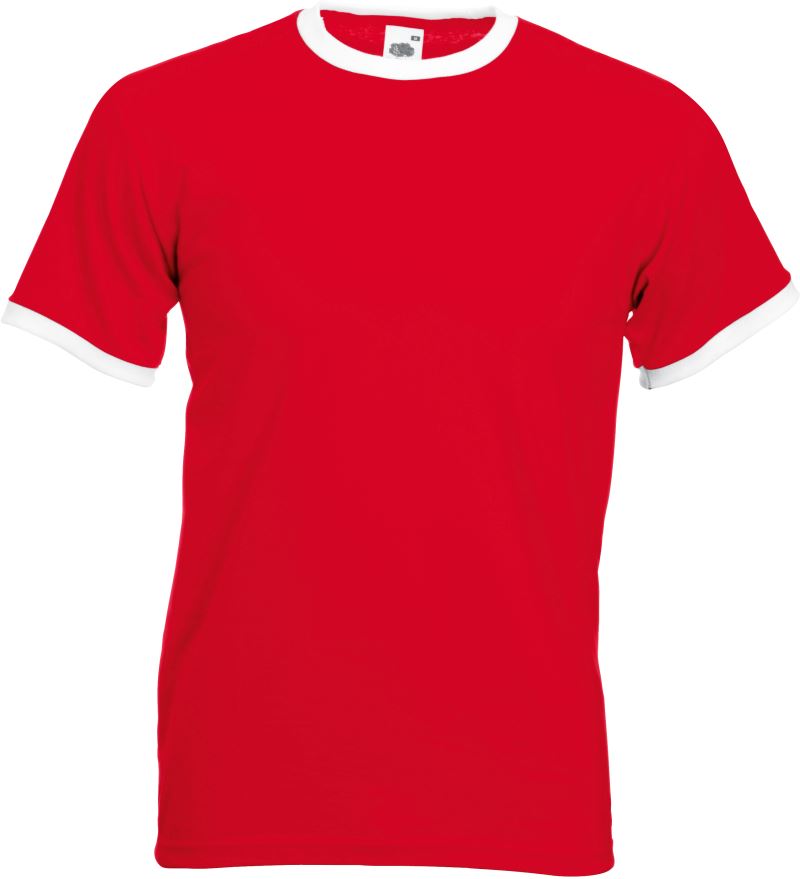 Levně Racerback tričko - red/white