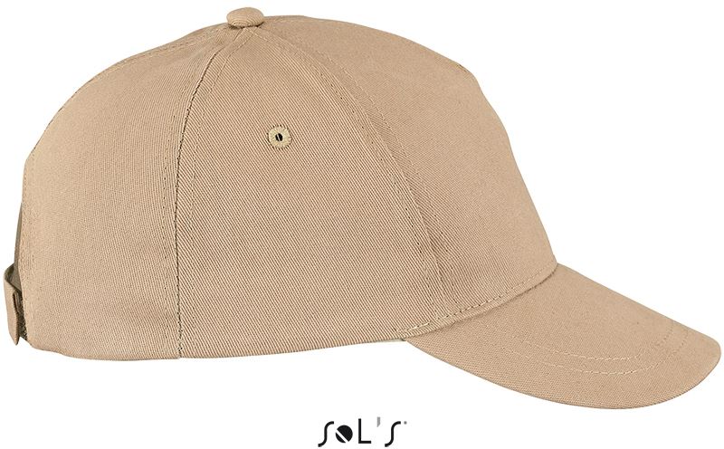 Levně 5 panelová kšiltovka - sand