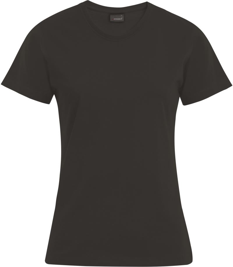 Levně Dámské tričko "Premium" - charcoal