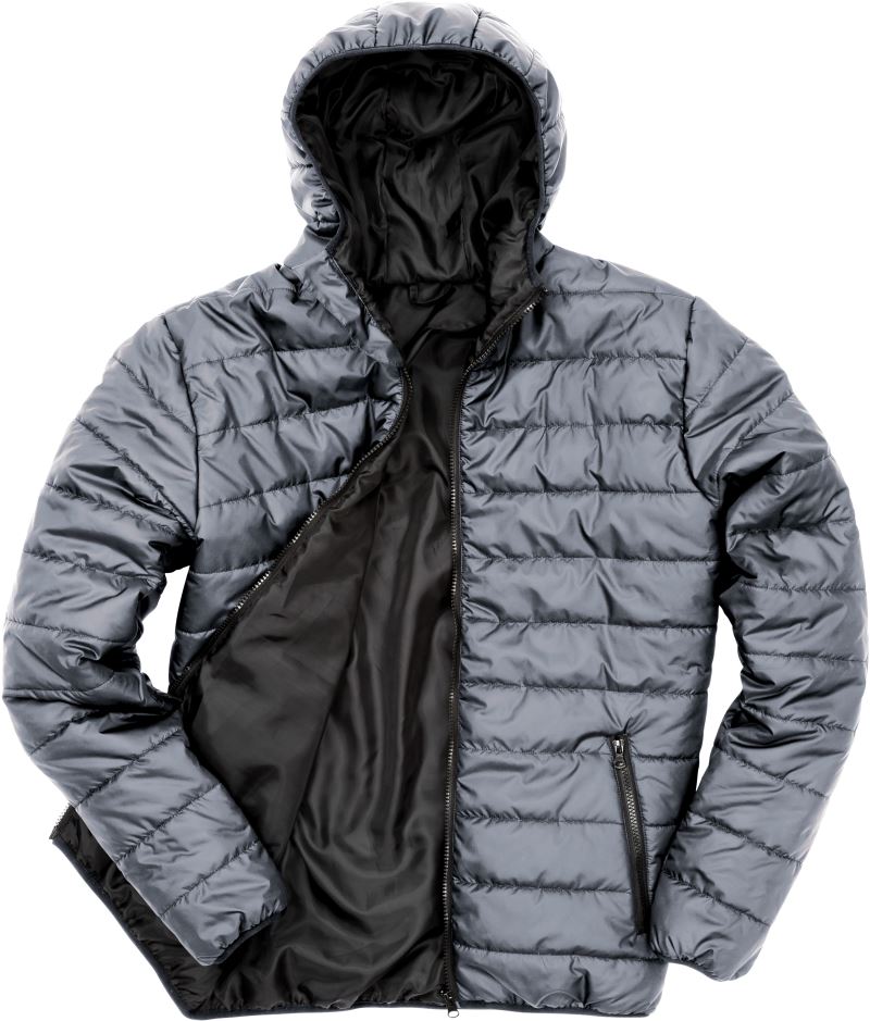 Levně Prošívaná bunda - frost grey/black