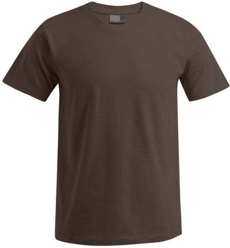 Levně Pánské tričko "Premium" - brown