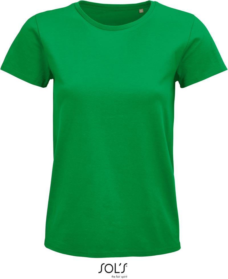 Dámské tričko z bio bavlny - kelly green