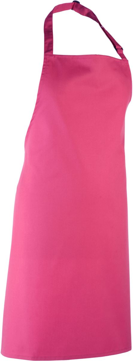 Levně Zástěra s laclem "Colours" - hot pink