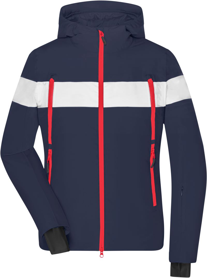 Levně Dámská zimní sportovní bunda - navy/white
