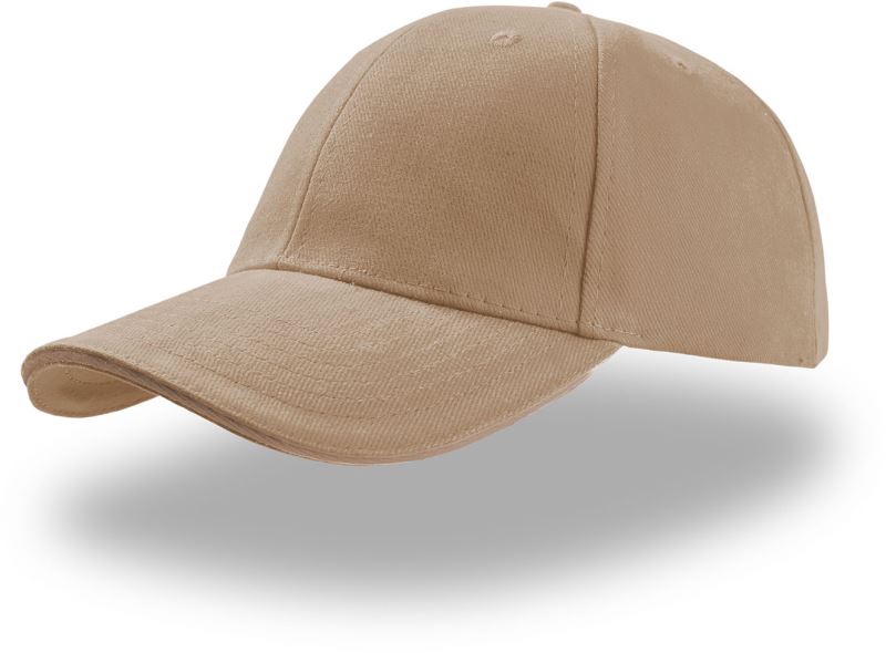 Levně 6 panelová kšiltovka "Liberty Sandwich" - khaki/khaki