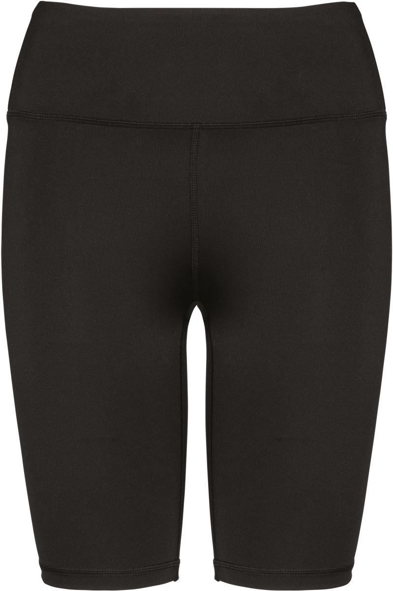 Levně Dámské krátké sportovní legíny - black