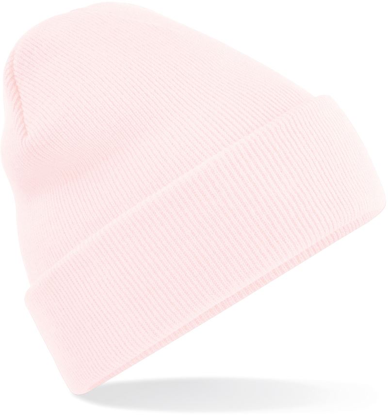 Levně Pletená čepice "Original" - pastel pink