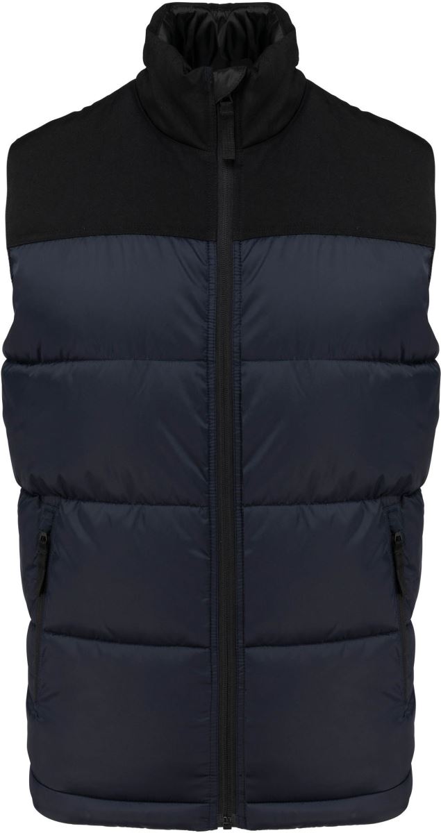 Levně Prošívaná vesta - navy/black