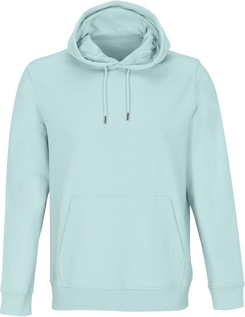 Levně Unisex mikina s kapucí - arctic blue