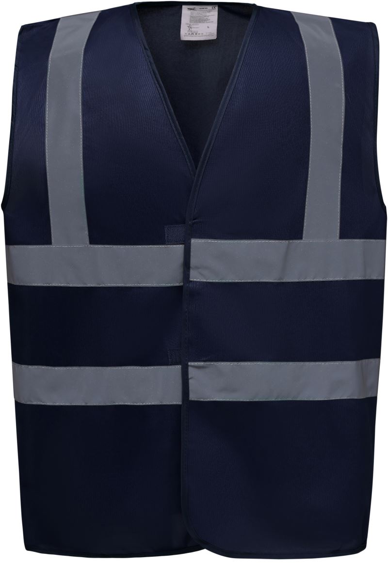 Levně Hi-Vis bezpečnostní vesta - navy