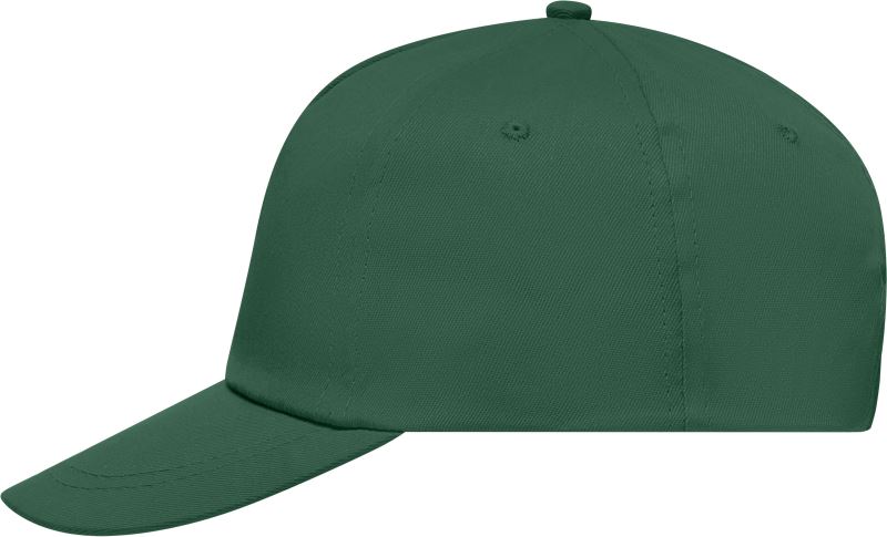 Levně 5 panelová promo kšiltovka vyztužená - dark green