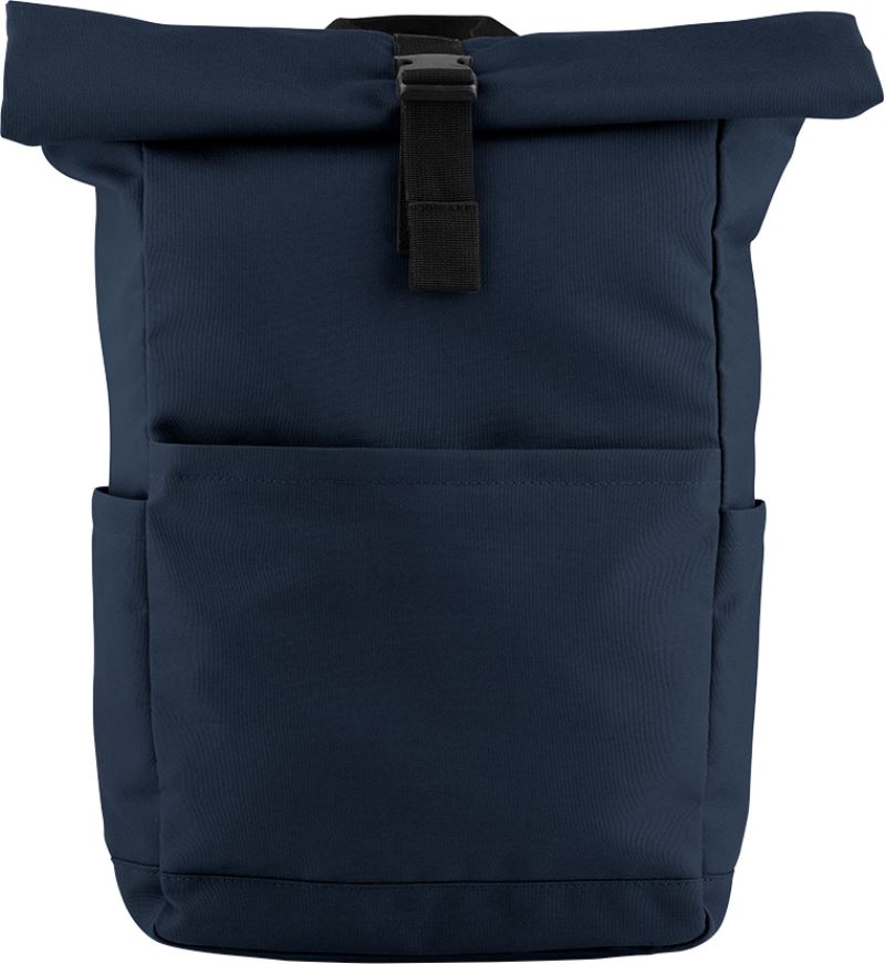 Levně Batoh Roll-Top "Premium Recycled" - navy