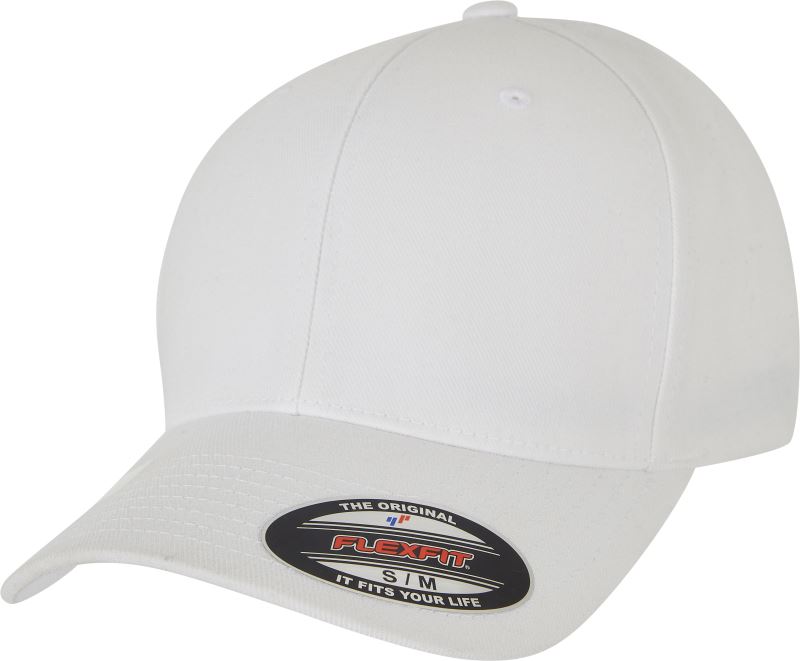 Levně 6 panelová kšiltovka "Waterrepellent" - white
