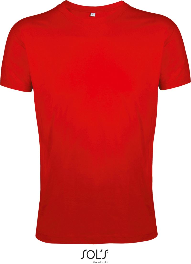 Levně Pánské tričko "Slim Fit" - red