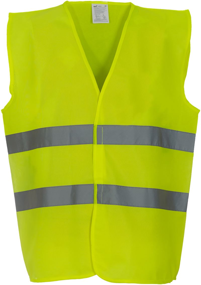 Levně Hi-Vis bezpečnostní vesta - hi vis yellow