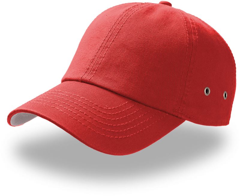 Levně 6 panelová baseballová kšiltovka "Aktion" - red