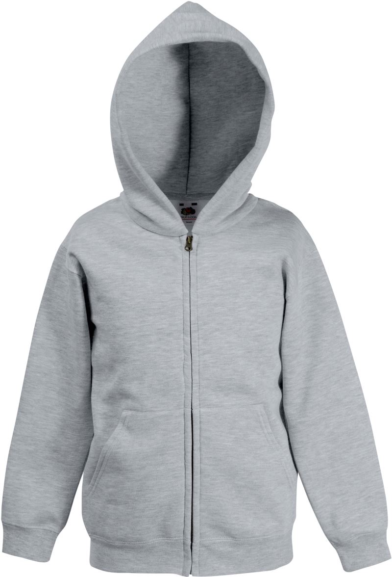 Levně Dětská mikina s kapucí - heather grey