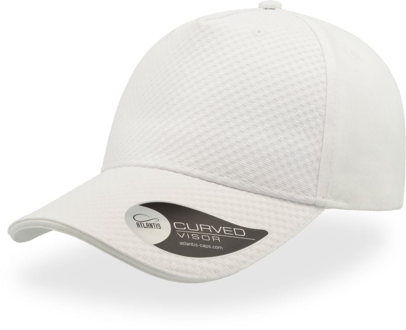 Levně 5 panelová baseballová kšiltovka "Gear" - white
