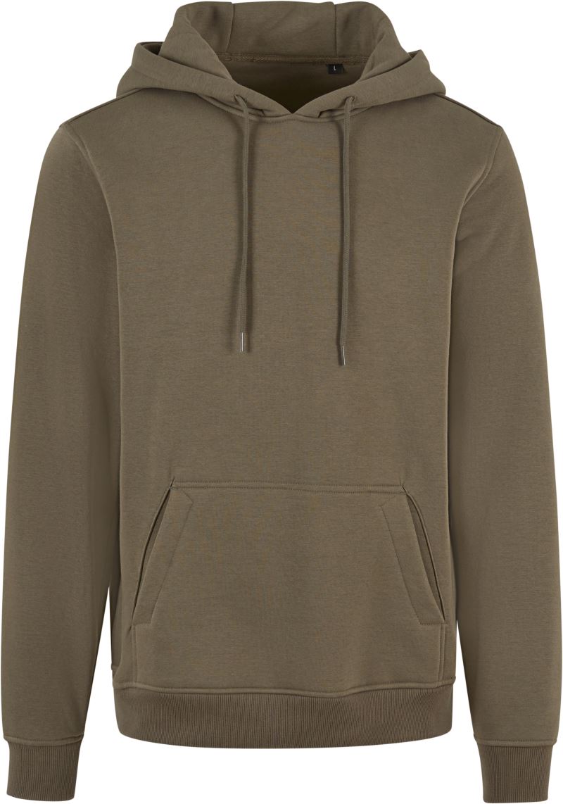 Levně Unisex mikina s kapucí - olive