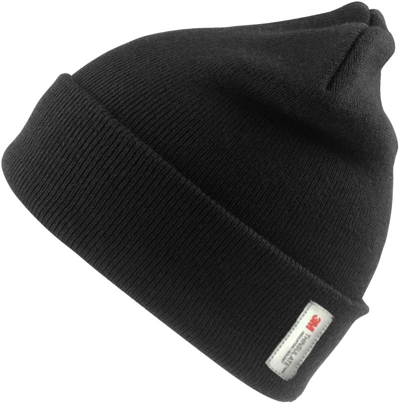 Thinsulate™ pletená čepice - black