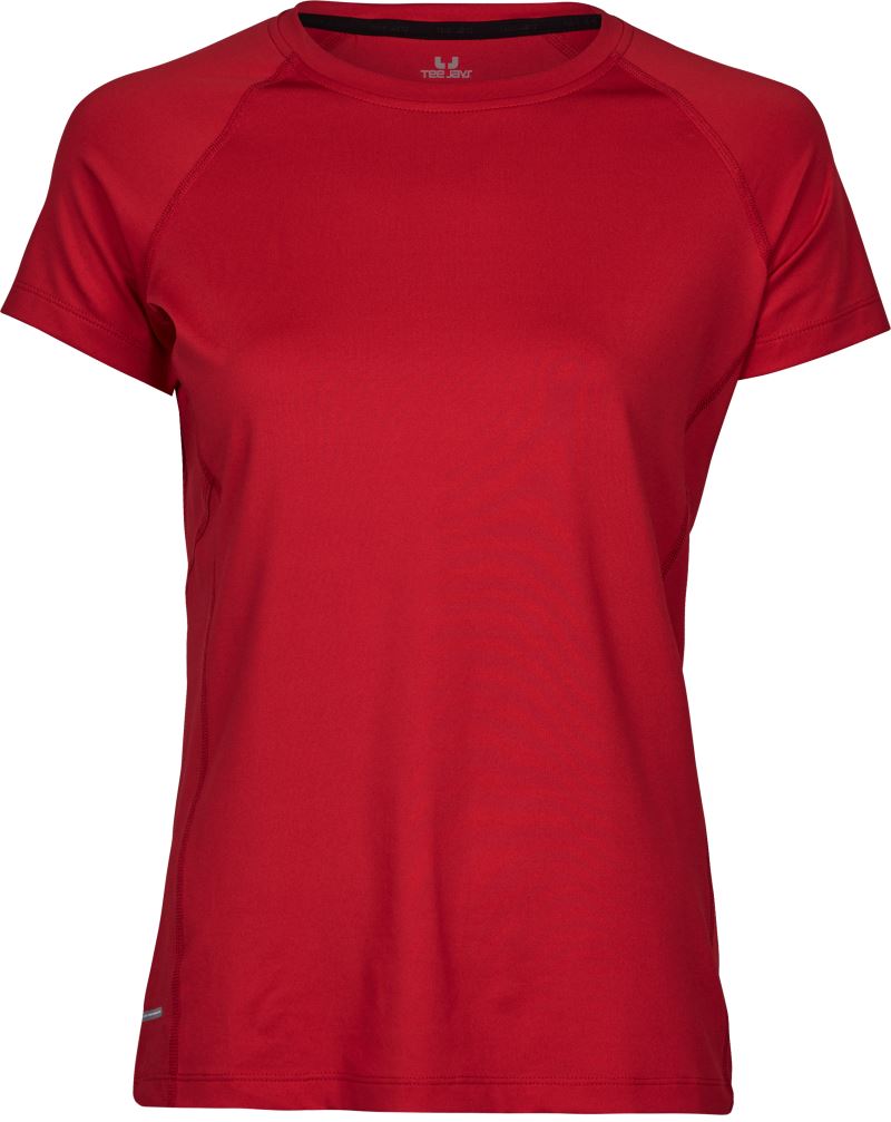 Levně Dámské sportovní tričko CoolDry - red