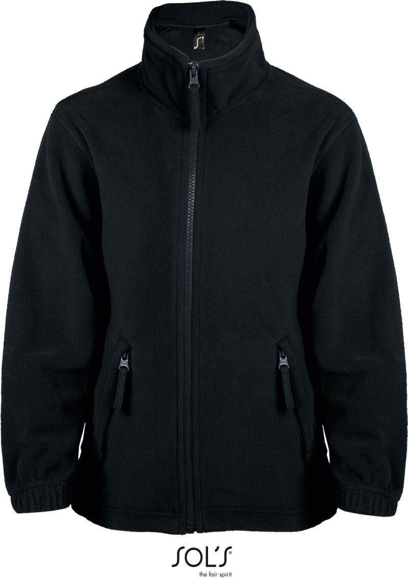 Levně Dětská fleecová bunda - black