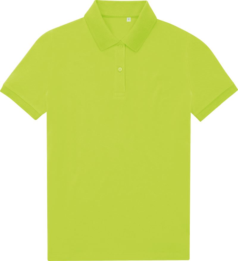 Levně Dámské piqué polo - acid lime