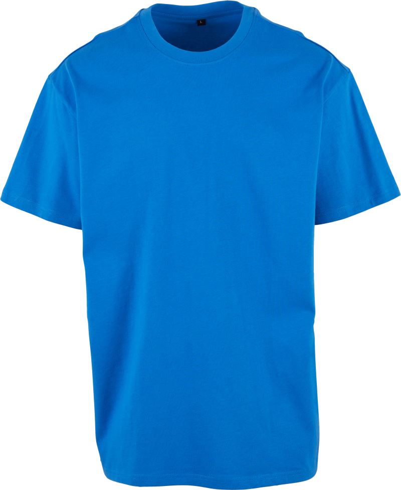 Levně Oversize tričko z těžké bavlny - intense blue