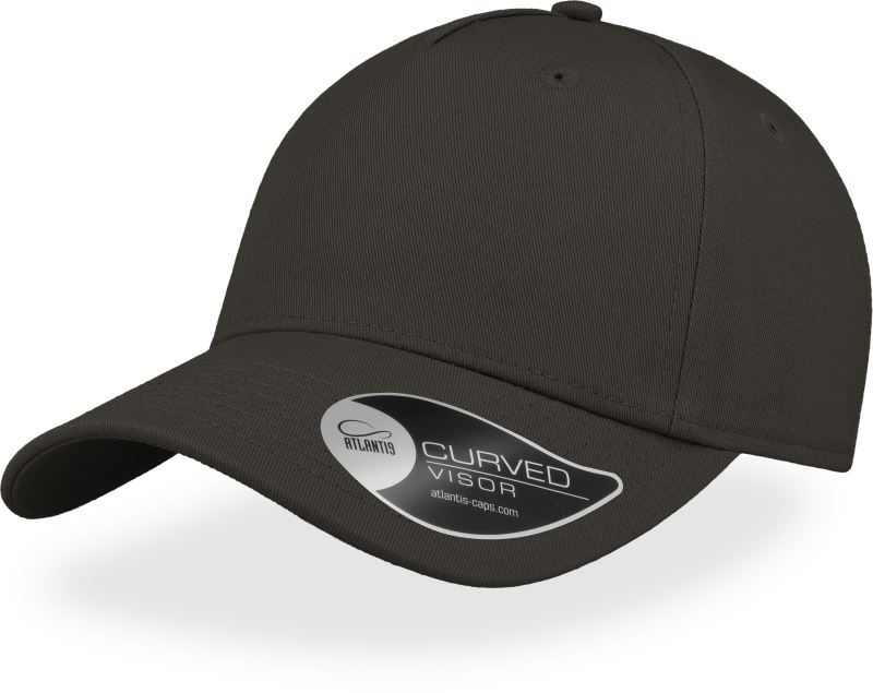 Levně 5 panelová kšiltovka "Shot" - dark grey