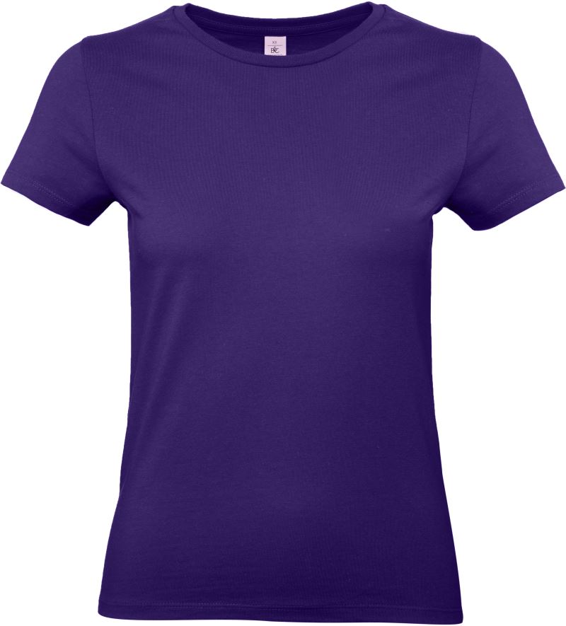Levně Dámské tričko z těžké bavlny - radiant purple