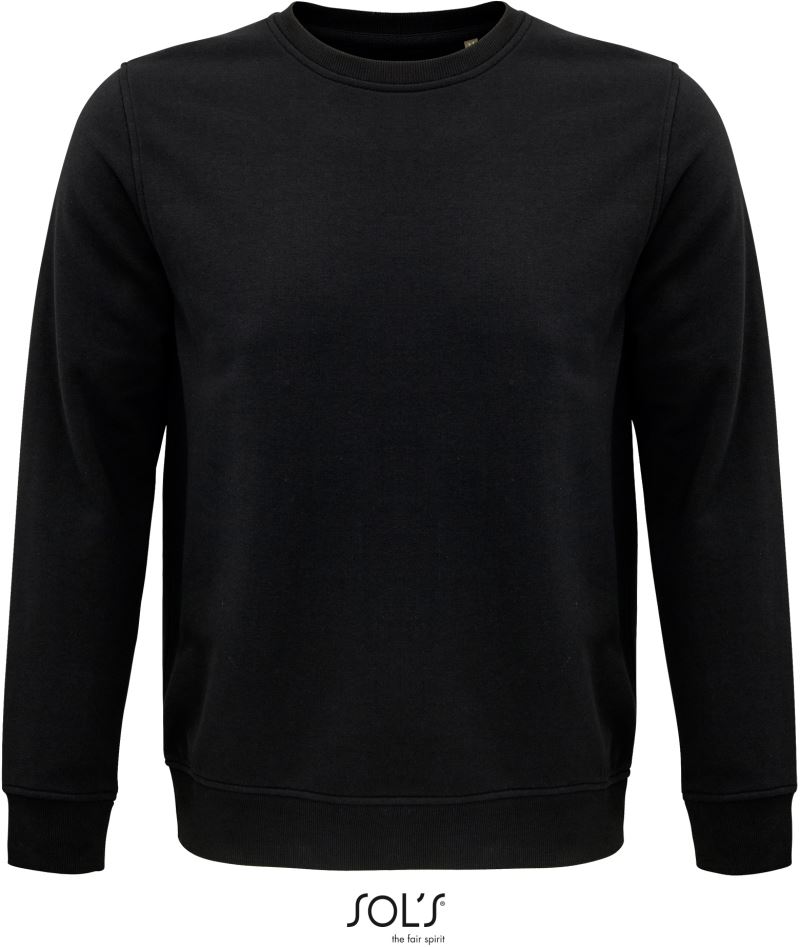 Levně Unisex mikina z bio bavlny - black