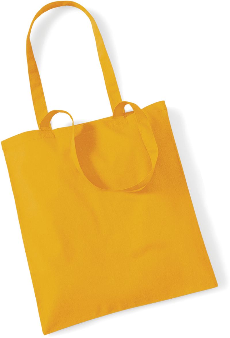 Levně Bavlněná taška "Bag for Life" - mustard