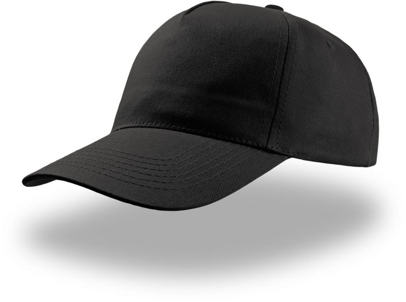 Levně 5 panelová baseballová kšiltovka "Start Five" - black