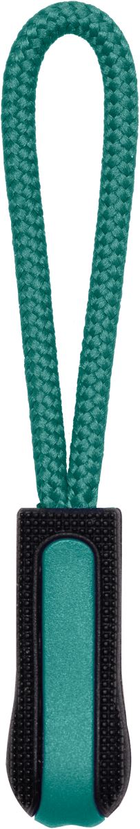 Levně 4 Ks přívěšek na zip - black/kelly green