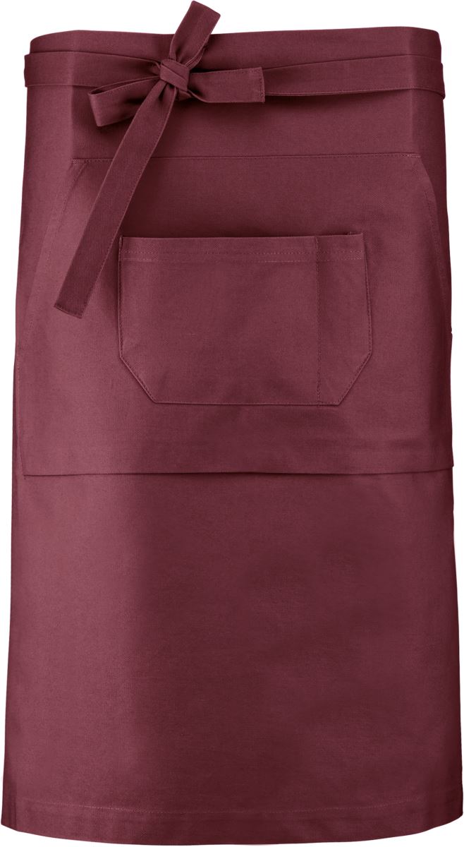 Levně Barová zástěra středně dlouhá - wine