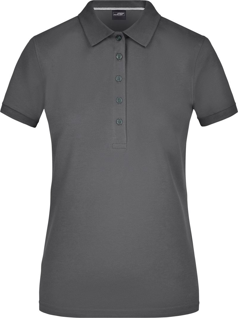 Levně Dámské pima piqué polo - carbon