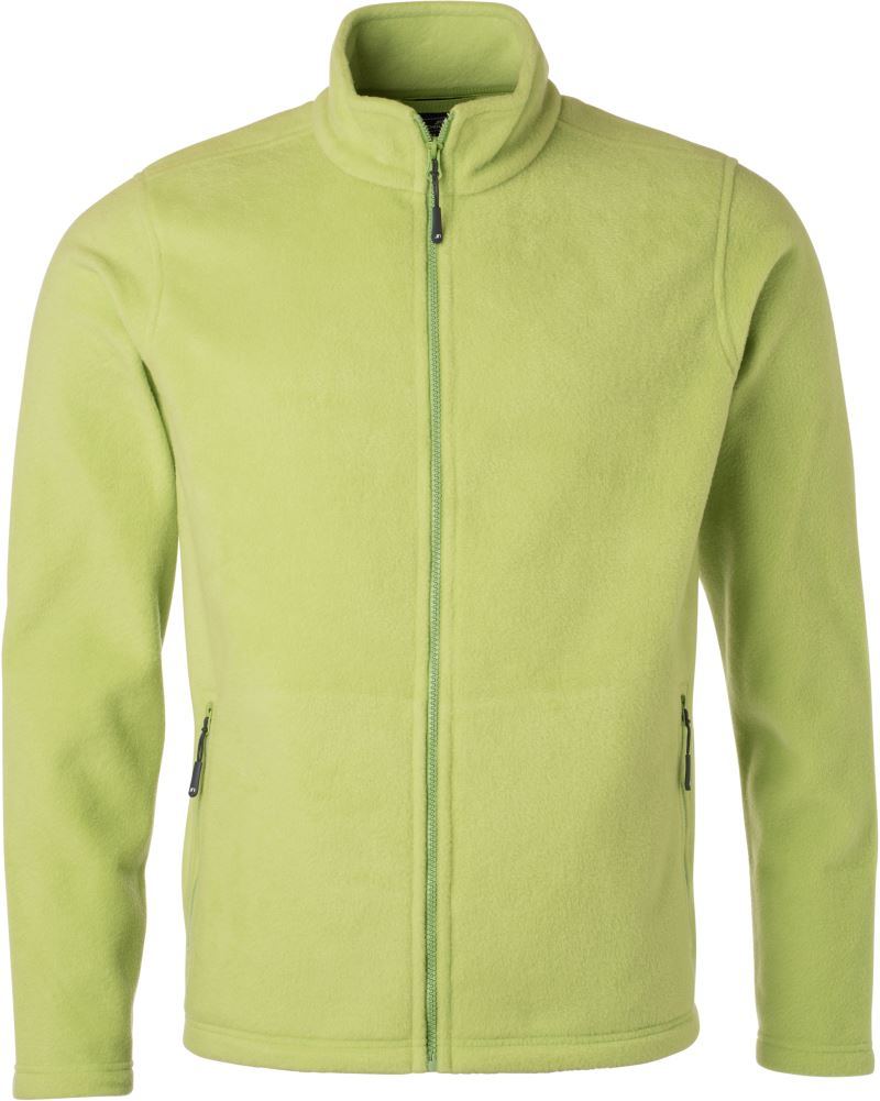 Levně Pánská mikrofleecová bunda - lime green