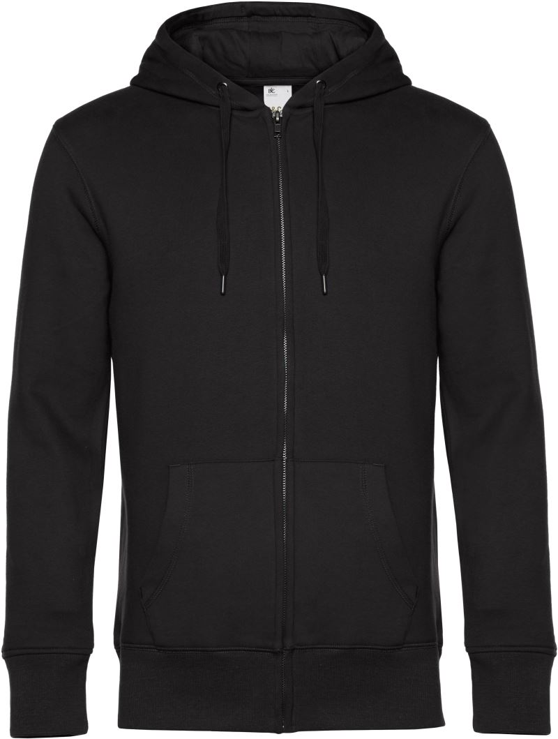 Pánská mikina s kapucí - black pure
