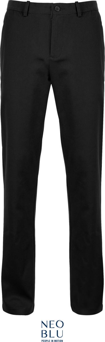 Levně Pánské chino kalhoty - deep black