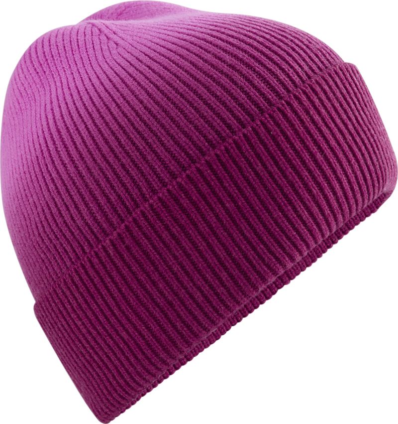 Levně Pletená čepice - pink dip dye