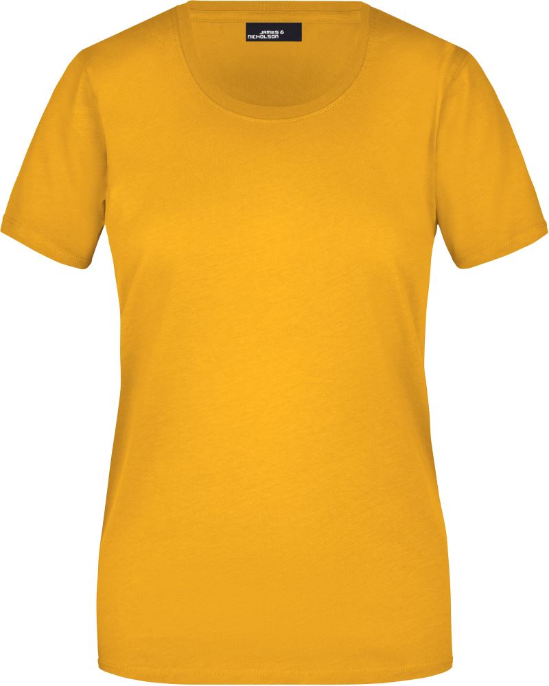 Levně Dámské tričko - gold yellow