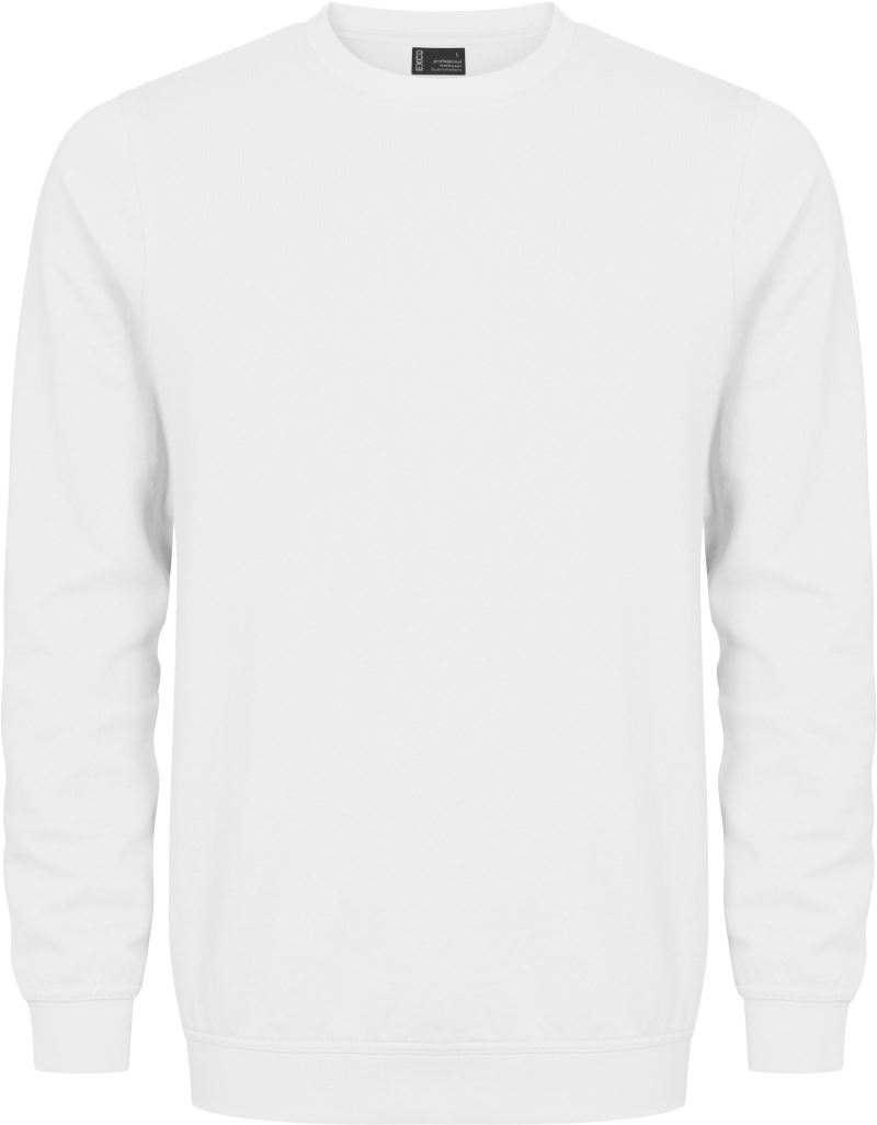 Levně Unisex pracovní mikina - EXCD - white