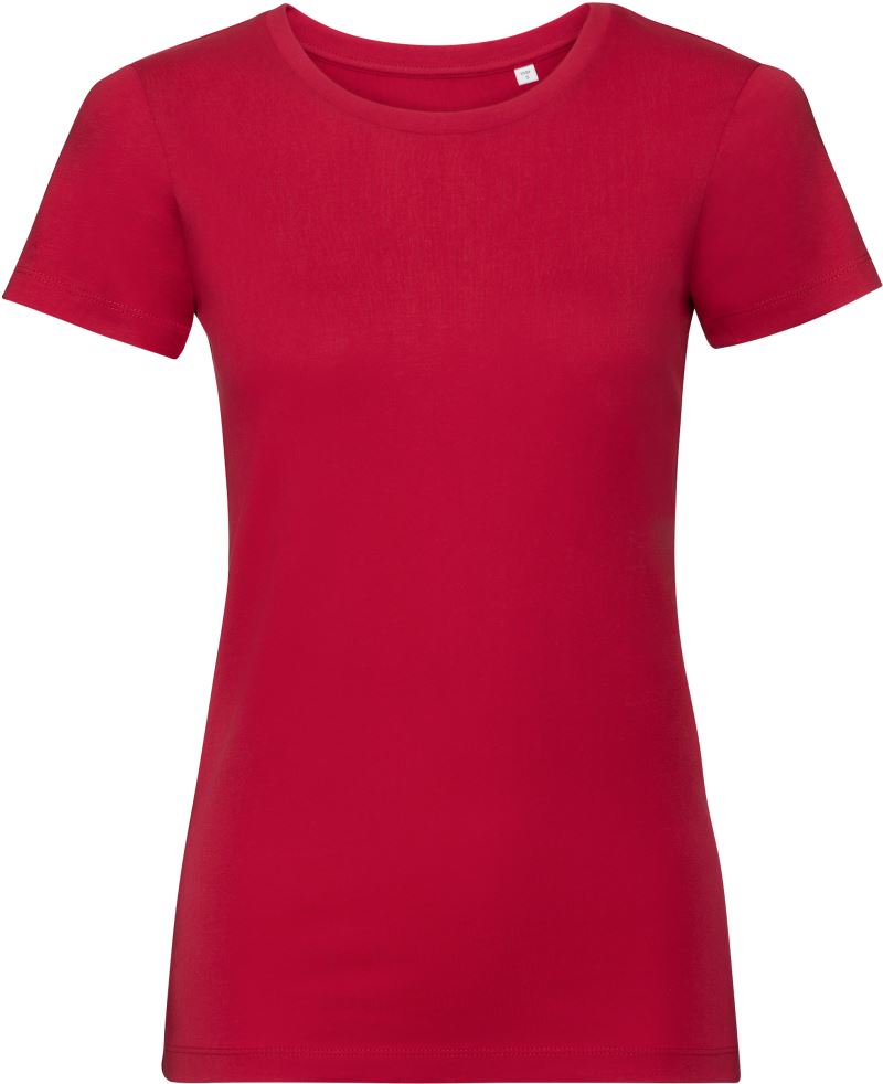 Levně Dámské tričko Pure Organic - classic red