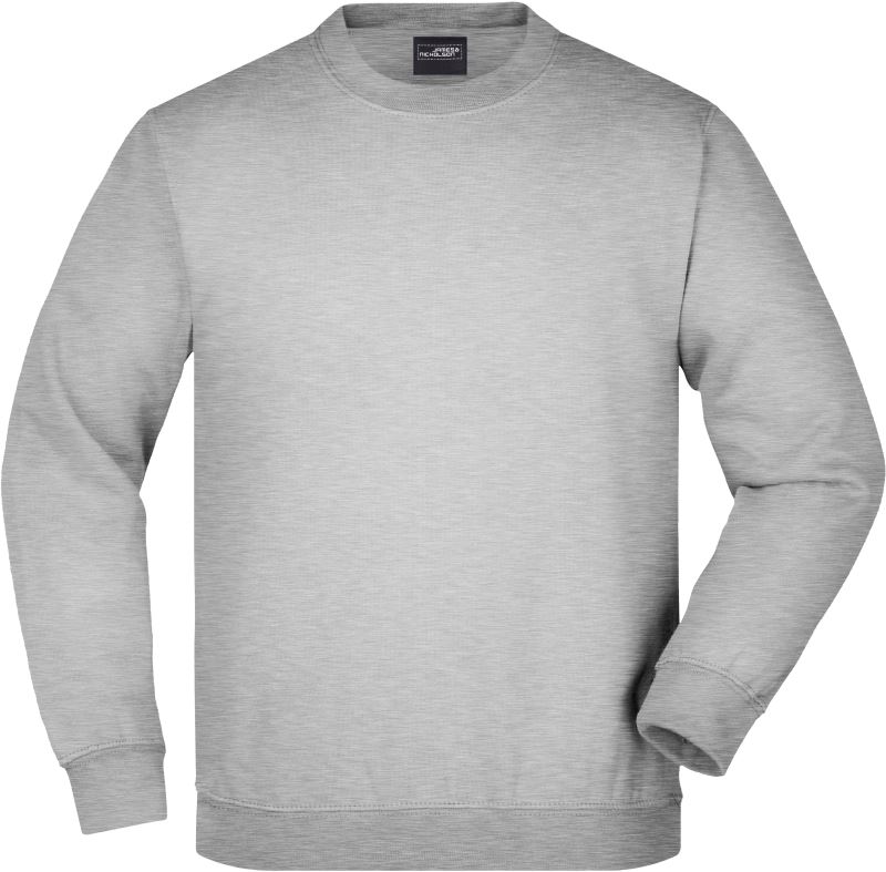 Levně Dětská mikina z těžké bavlny - grey heather