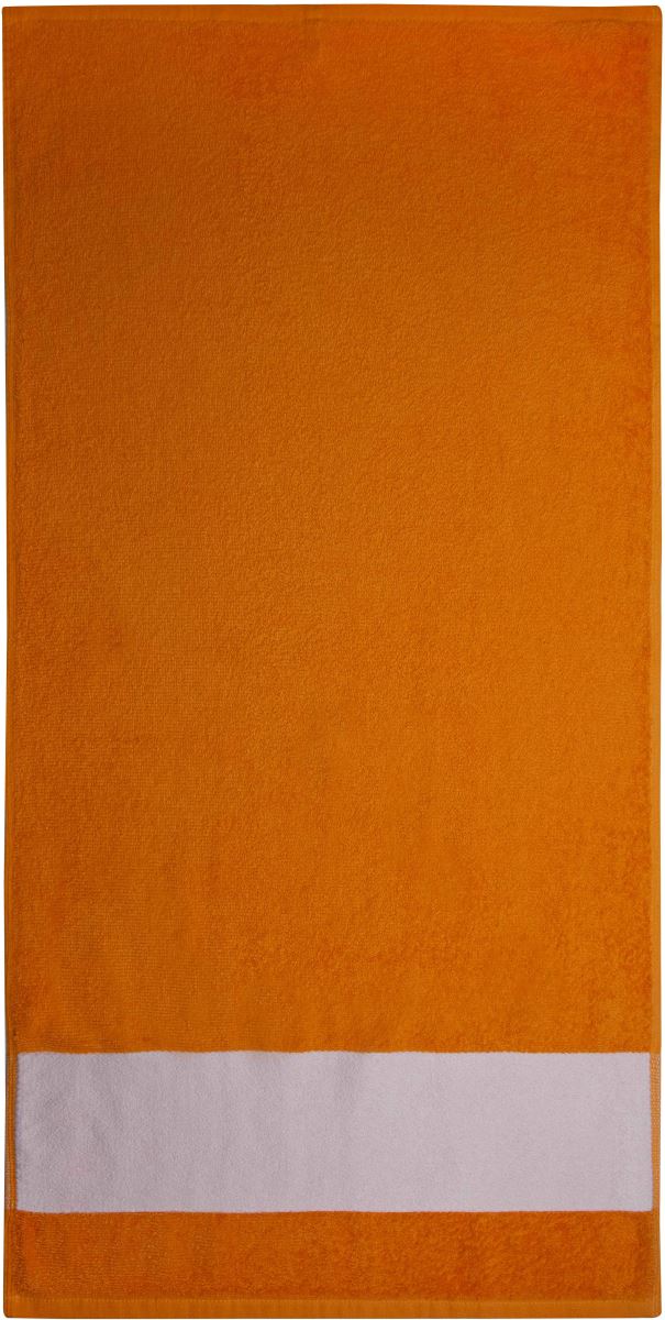 Ručník vhodný na sublimační potisk - orange